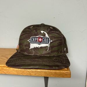 Camouflage Cape Cod Baseball League Hat- Support Our Troops Edition